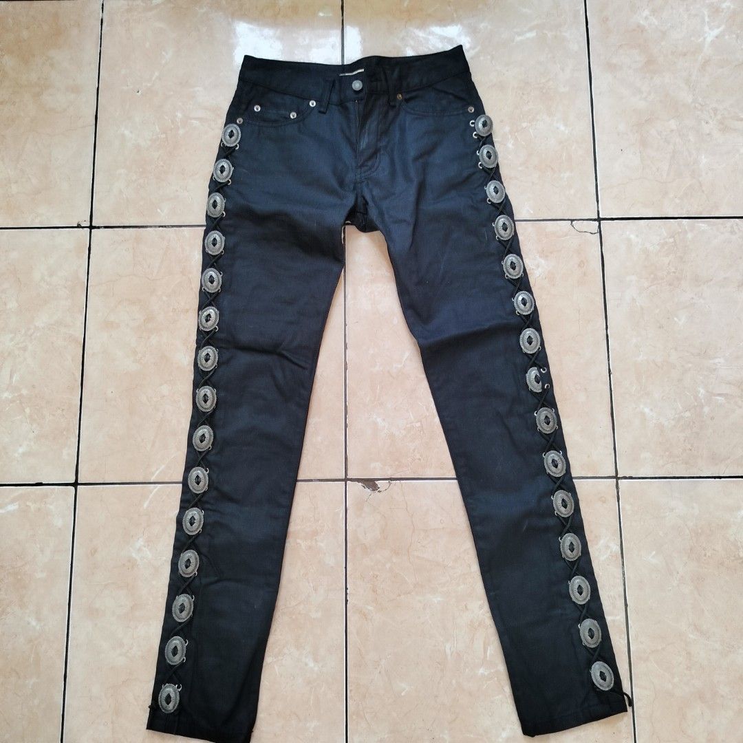 Saint laurent hot sale concho jeans