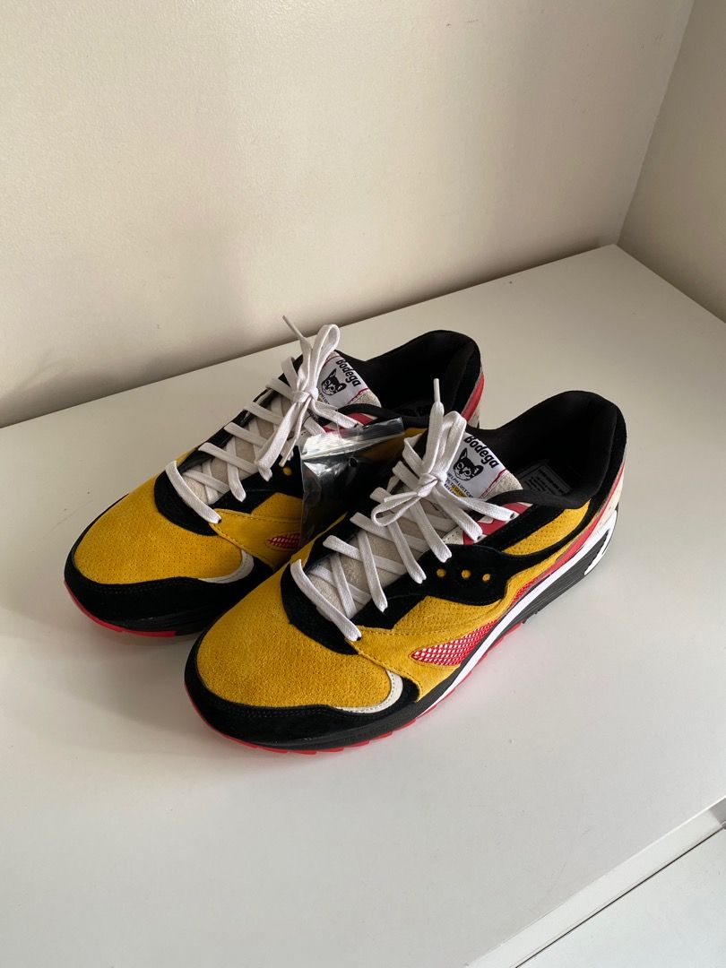 Saucony grid 8000 mens yellow hotsell