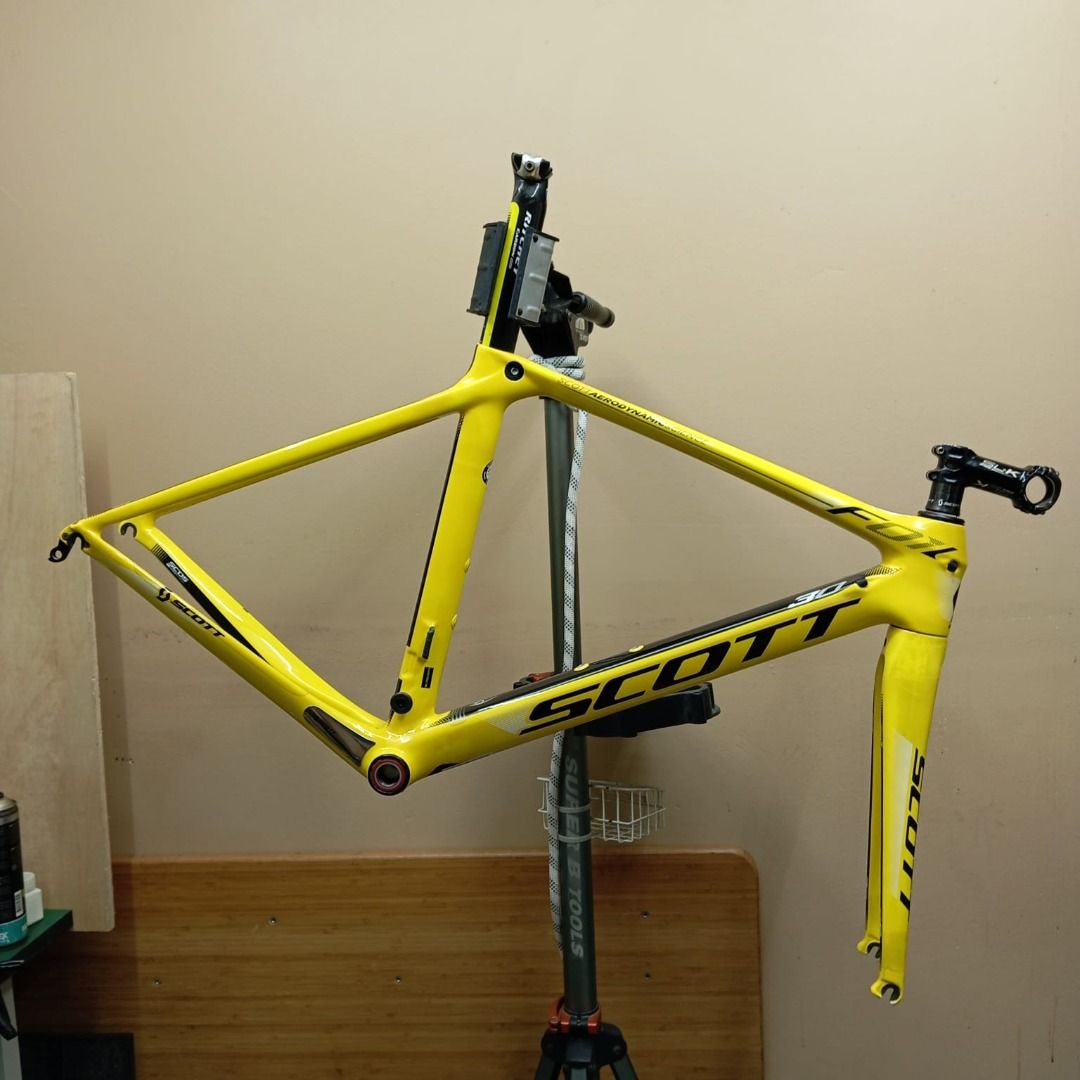 Scott road bike frame scott foil, Sports Equipment, Bicycles & Parts ...