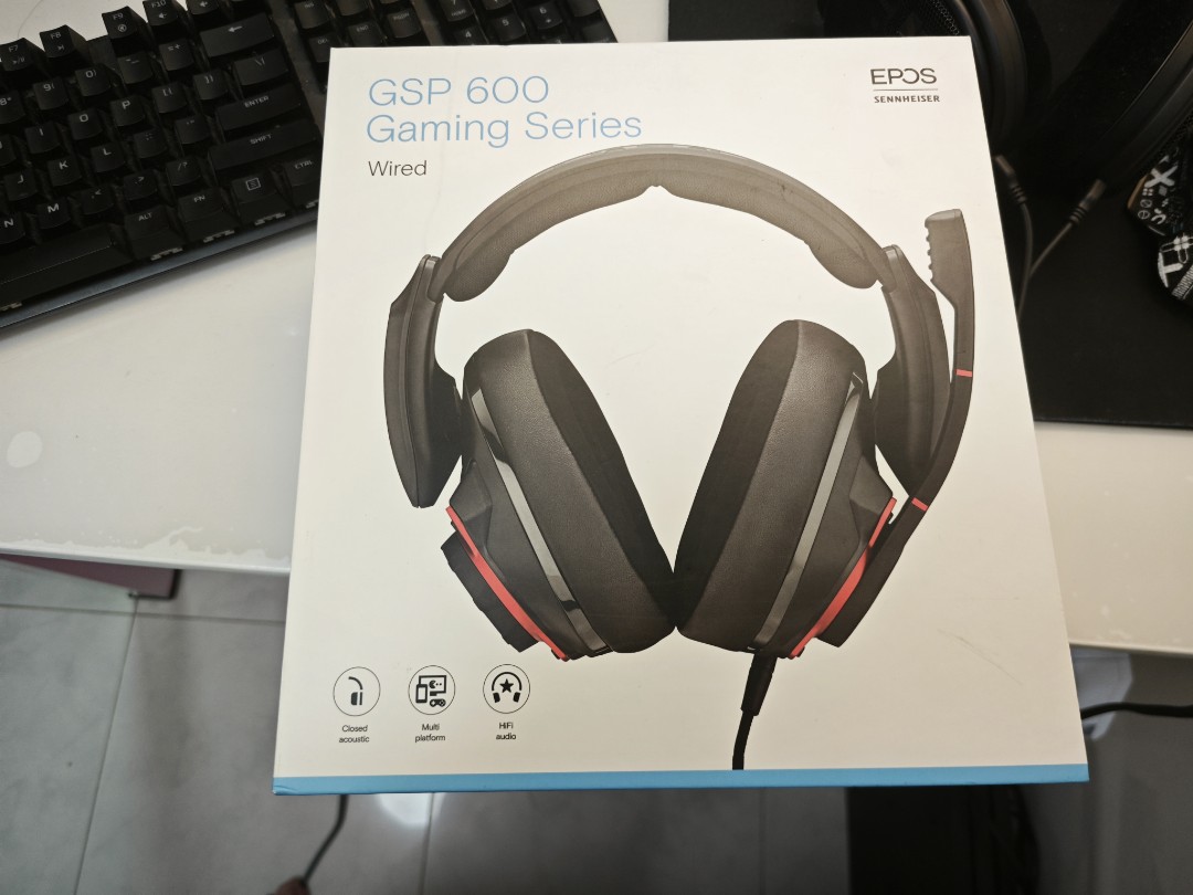 Sennheiser GSP600 + GSX1000, 音響器材, 頭戴式/罩耳式耳機- Carousell