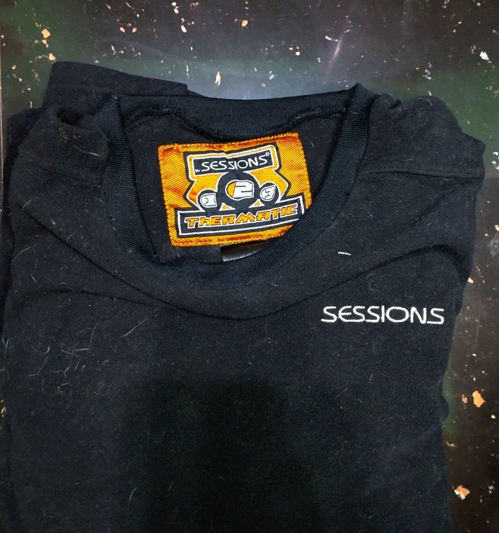 Sessions Thermatic Sweater Long sleeve (Category: Coats, Jackets and Outerwear) located in Pasig City. Submitted by tenggp (Listing ID 1259196818, Image 2). Description: All black. Sherpa material. From US. Nice for cold nights since it is made for cold weather in the US and brand makes clothes for outdoor wear. Size: Medium-Large Ship thru J&t and Lalamove. Can do meet up just send me a message..