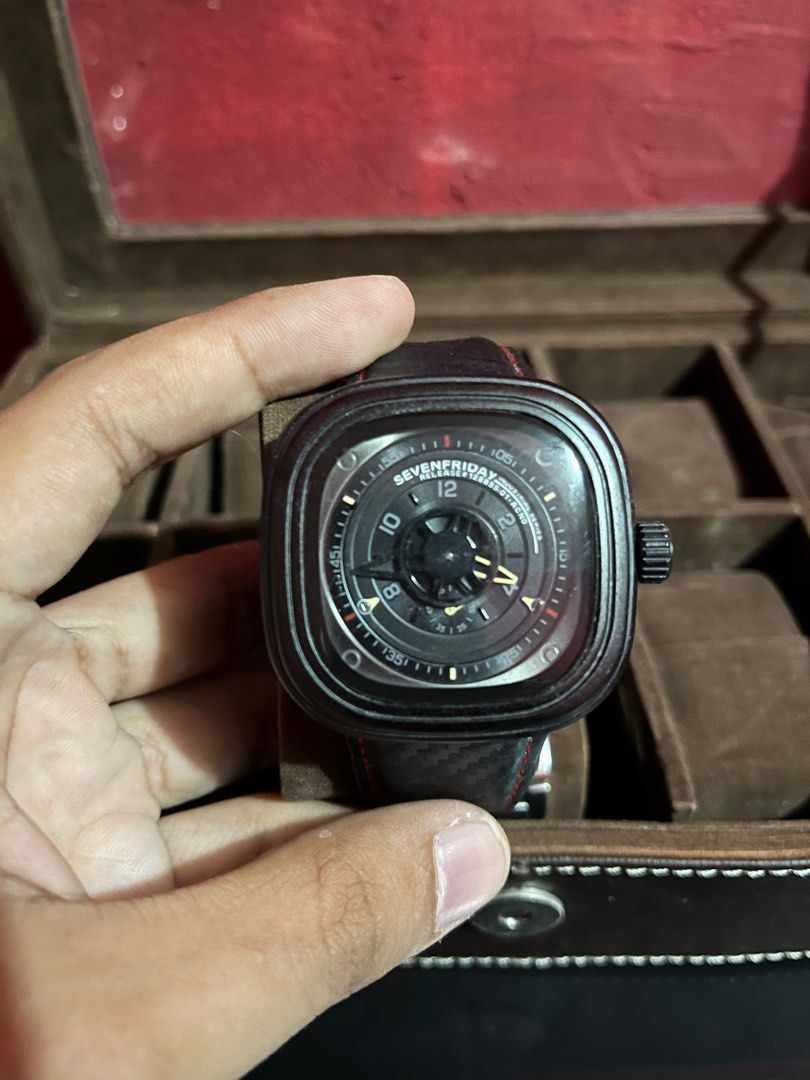 Seven Friday authentic Jam tangan pria Fesyen Pria Jam Tangan di
