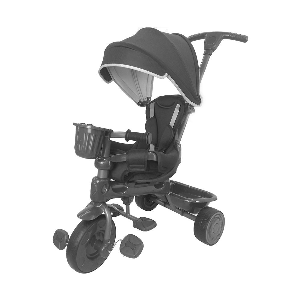 [SG WARRANTY] Little General Classic 4 In 1 Tricycle Black, Babies