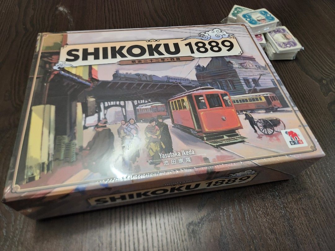 Shikoku 1889 board game, 興趣及遊戲, 玩具& 遊戲類- Carousell
