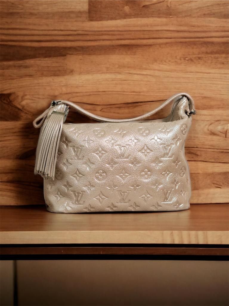 Louis Vuitton Louis Vuitton Halo Peach Monogram Shimmer Shoulder Bag