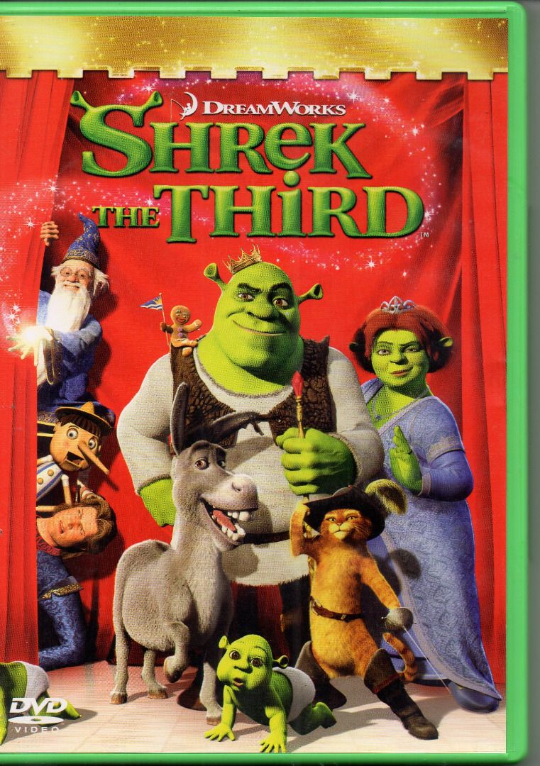 Shrek the Third ***original dvd*** (Category: CDs & DVDs) located in Pasig City. Submitted by armcjay (Listing ID 1259169925, Image 1). Description: This is a pre-owned, authentic item, from my own DVD collection. The disk may contain minor scratches, marks or dirt, and is playable with commercial DVD players and computers. I don't sell defective item here. No return / no exchange..