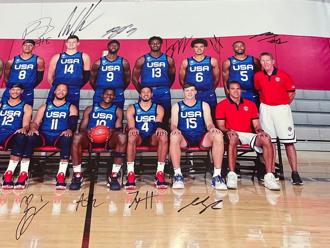 SIGNED 2023 TEAM USA POSTER, Hobbies Toys, Memorabilia