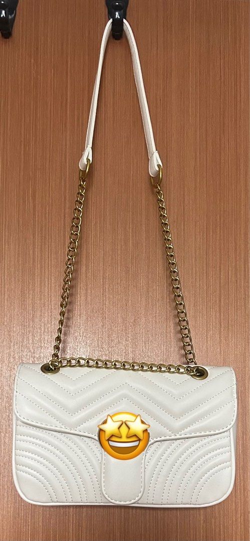 Sling Bag White Women s Fashion Bags Wallets Shoulder Bags on