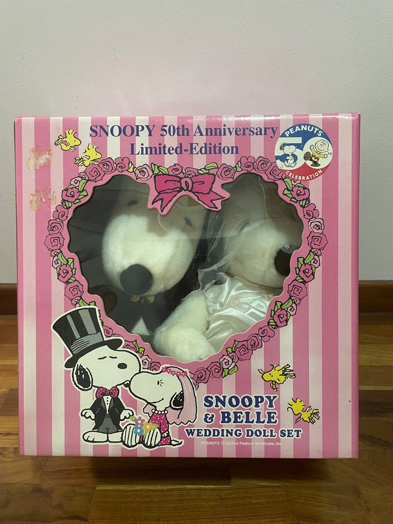 Snoopy 50th Anniversary Limited Edition, Hobbies & Toys, Memorabilia & Collectibles, Vintage ...