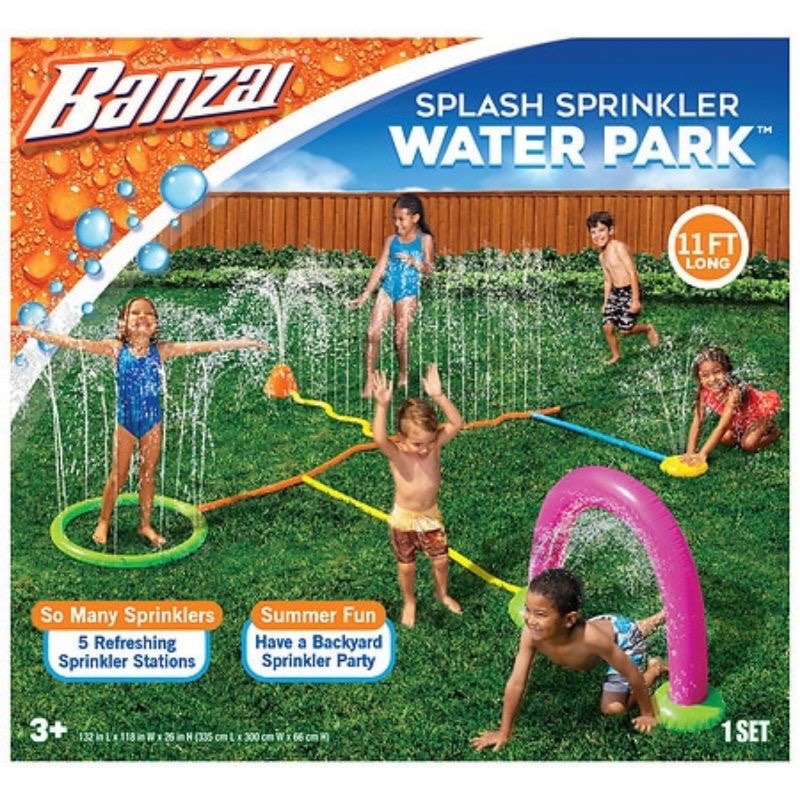 Banzai splash clearance tunnel sprinkler