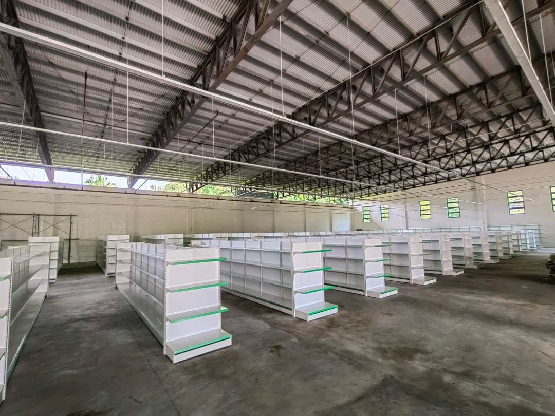 steel racks standee metal, Furniture & Home Living, Furniture, Shelves ...