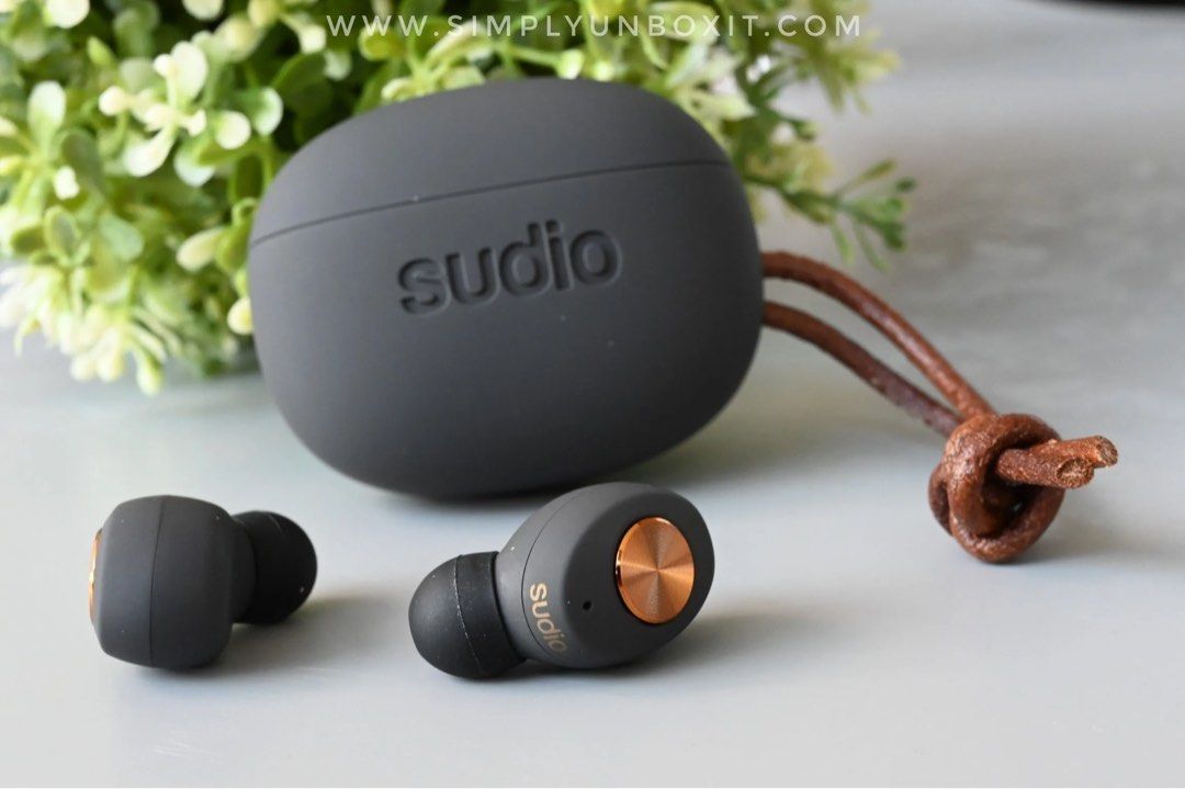 Sudio Tolv Black Copper Audio Earphones on Carousell