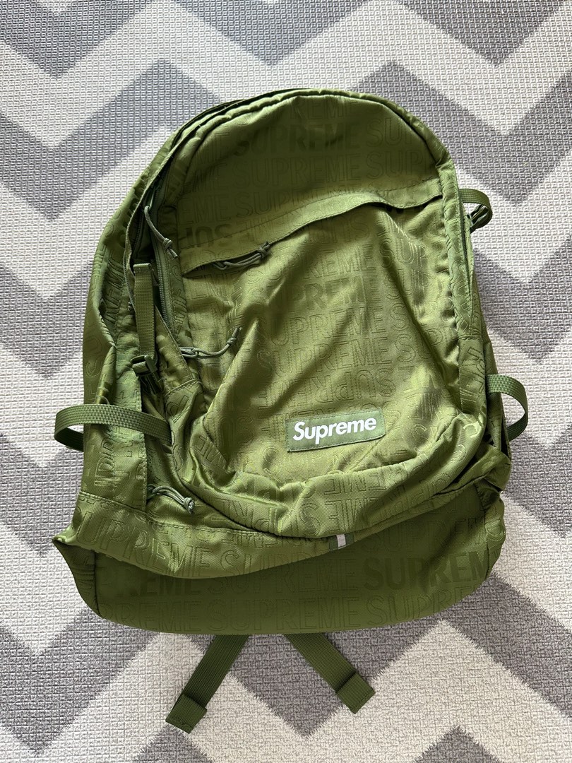 RARE SUPREME BACKPACK MOUNTAINEERING BAG SUPREME BAPE