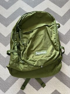 Supreme SS18 Red Cordura 24L Ripstop Nylon Backpack Bag IN HAND