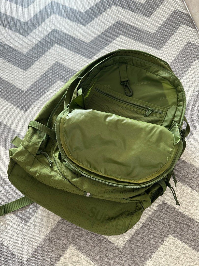Supreme backpack green online