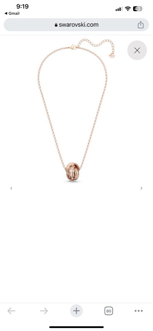 Further discount pendant swarovski