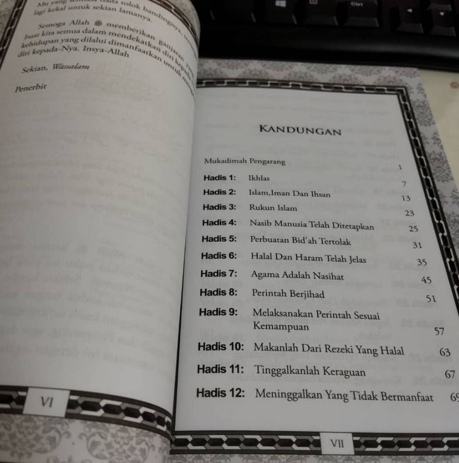 Syarah hadis 40 - Hadis Abrain IMAM NAWAWI (Muhammad Isfahan Al-Qary ...