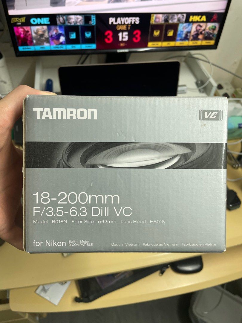 Tamron 18-200mm F/3.5-6.3 Di II VC for Nikon, 攝影器材, 鏡頭及裝備