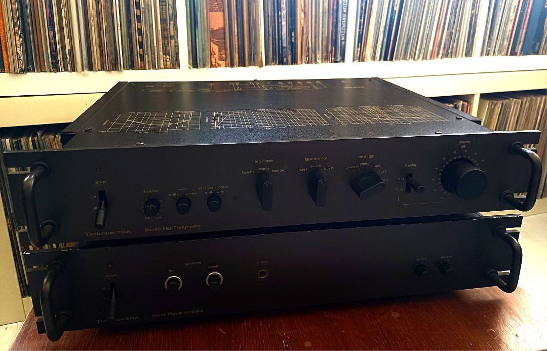 Technics 70A pre and 60A power amp