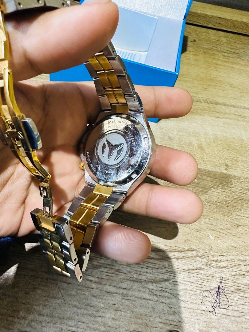 Technomarine Ladies watch (Category: Luxury Watches) located in Dagupan City. Submitted by dexluxury23 (Listing ID 1259223058, Image 3). Description: For Sale technomarine chronograph Ladies edition Good as new No issue .