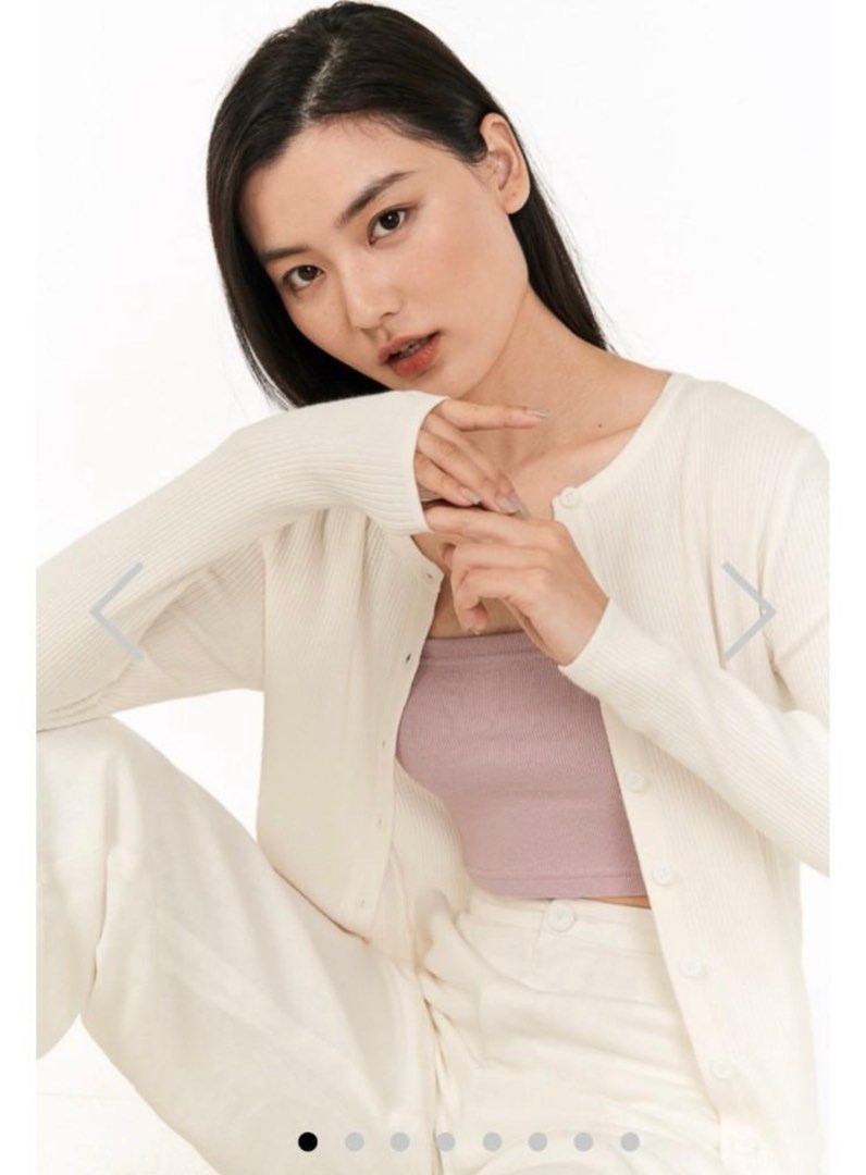 White hotsell closet cardigan