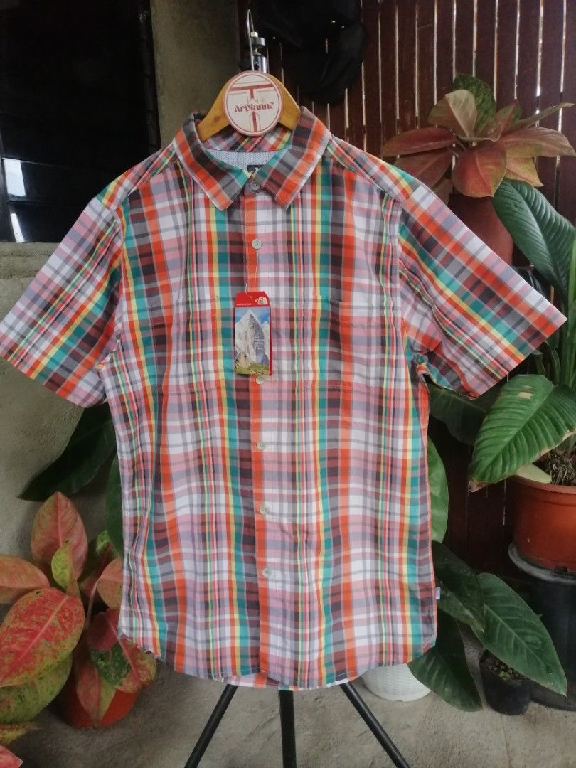 The north face button down discount shirts