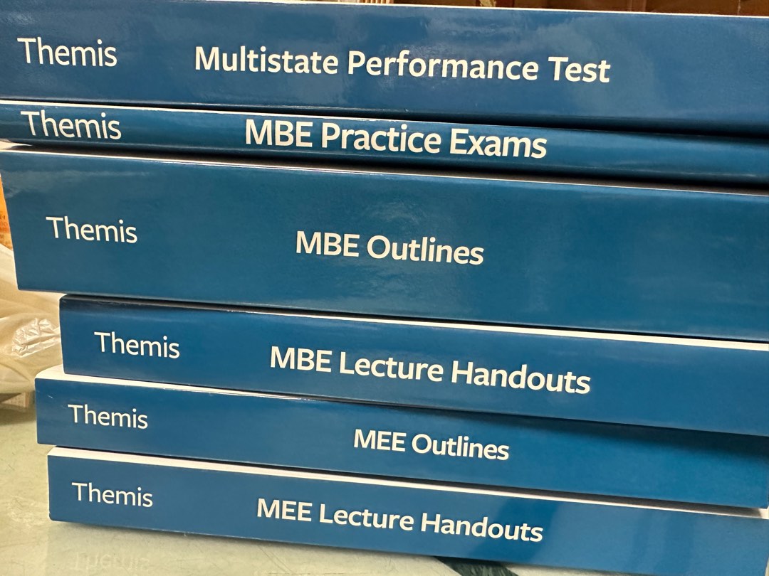 Themis Bar Exam Prep (July 2023) (Entire set), 興趣及遊戲, 書本 & 文具, 書本及雜誌