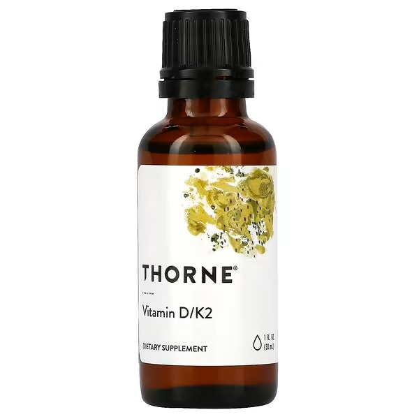 Thorne, Vitamin D/K2, 1 fl oz (30 ml), Health & Nutrition, Health