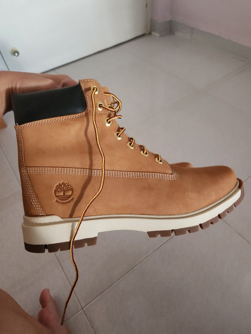Timberland Men s Tree Vault 6 inch waterproof boots Wheat Nubuck wide