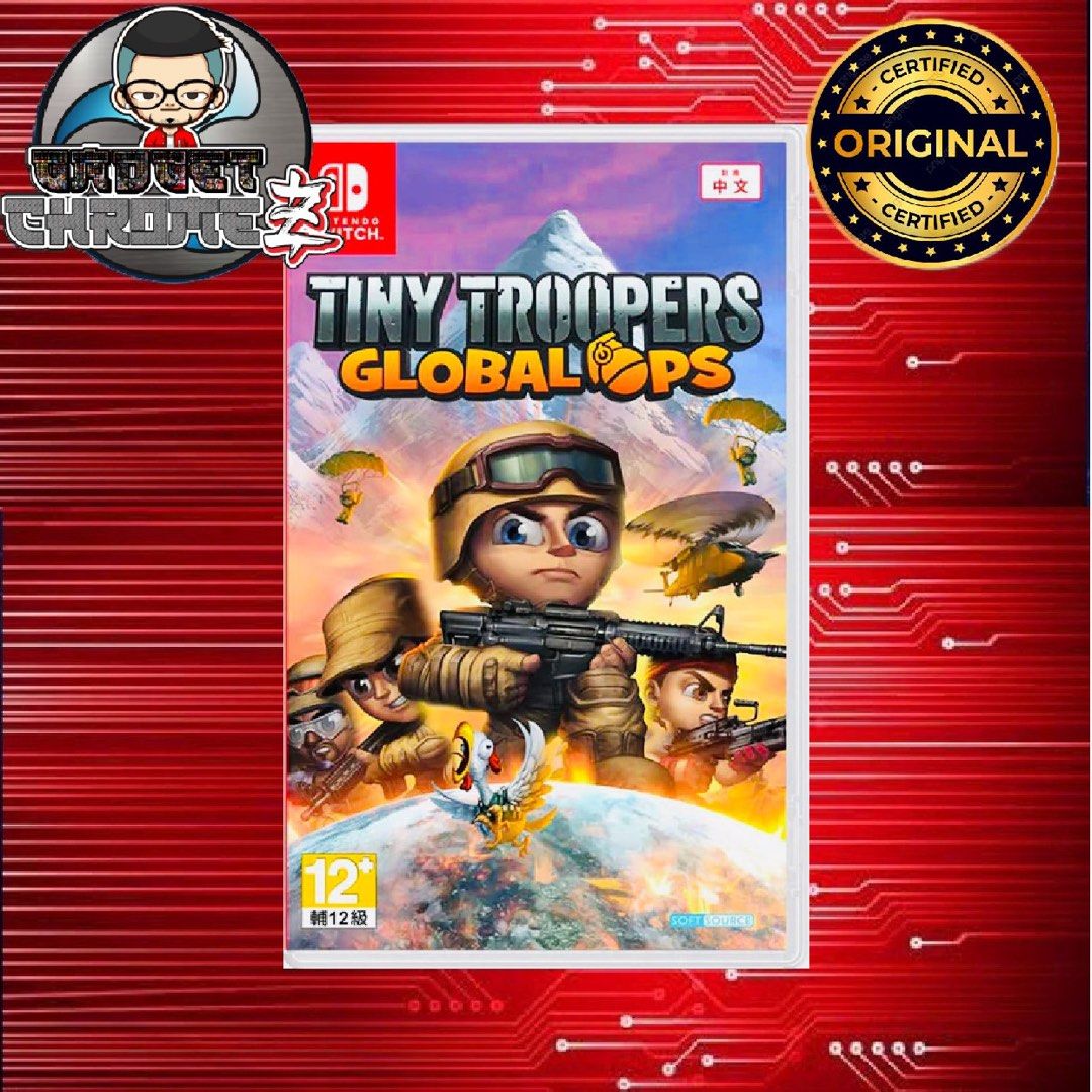 Tiny Troopers Global Ops | Nintendo Switch Game | BRANDNEW, Video Gaming,  Video Games, Nintendo on Carousell