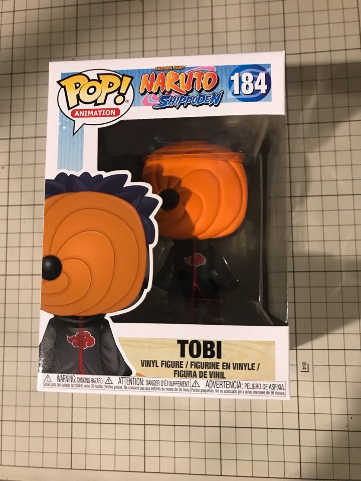 Tobi 184 Funko Pop Animation Naruto Shippuden Hobbies Toys