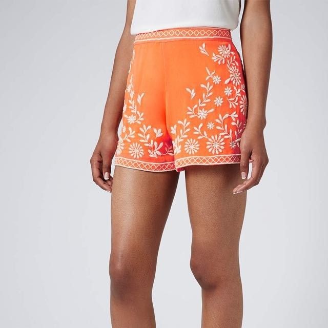 Topshop floral shorts on sale