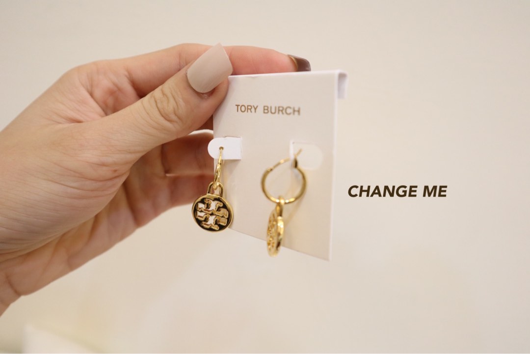 Tory burch coin earrings top