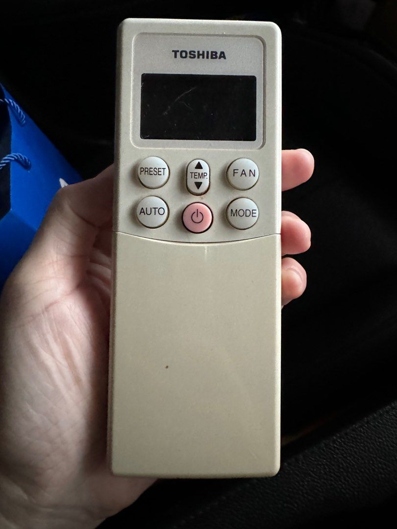 Toshiba aircon remote control, TV & Home Appliances, Other Home