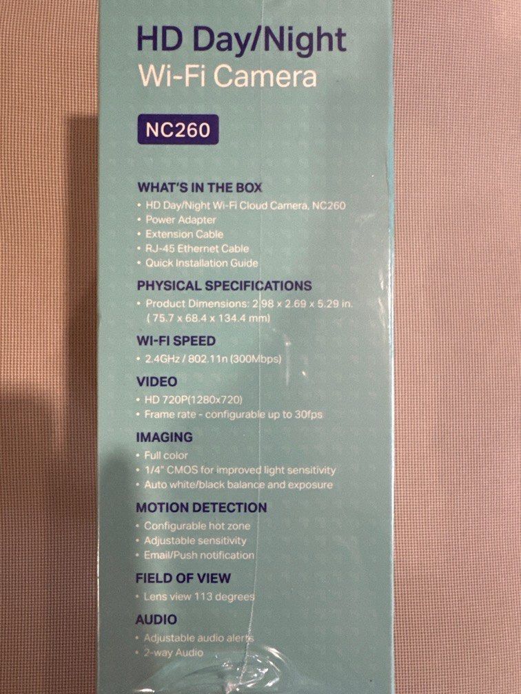 Nc260 camera deals