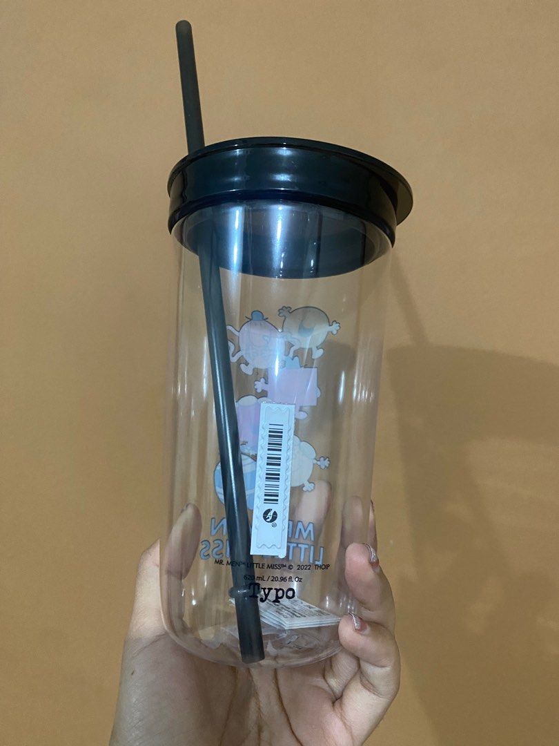 Typo drinking bottle typo straw typo little miss tumbler tempat minum typo, Serba Serbi, Others