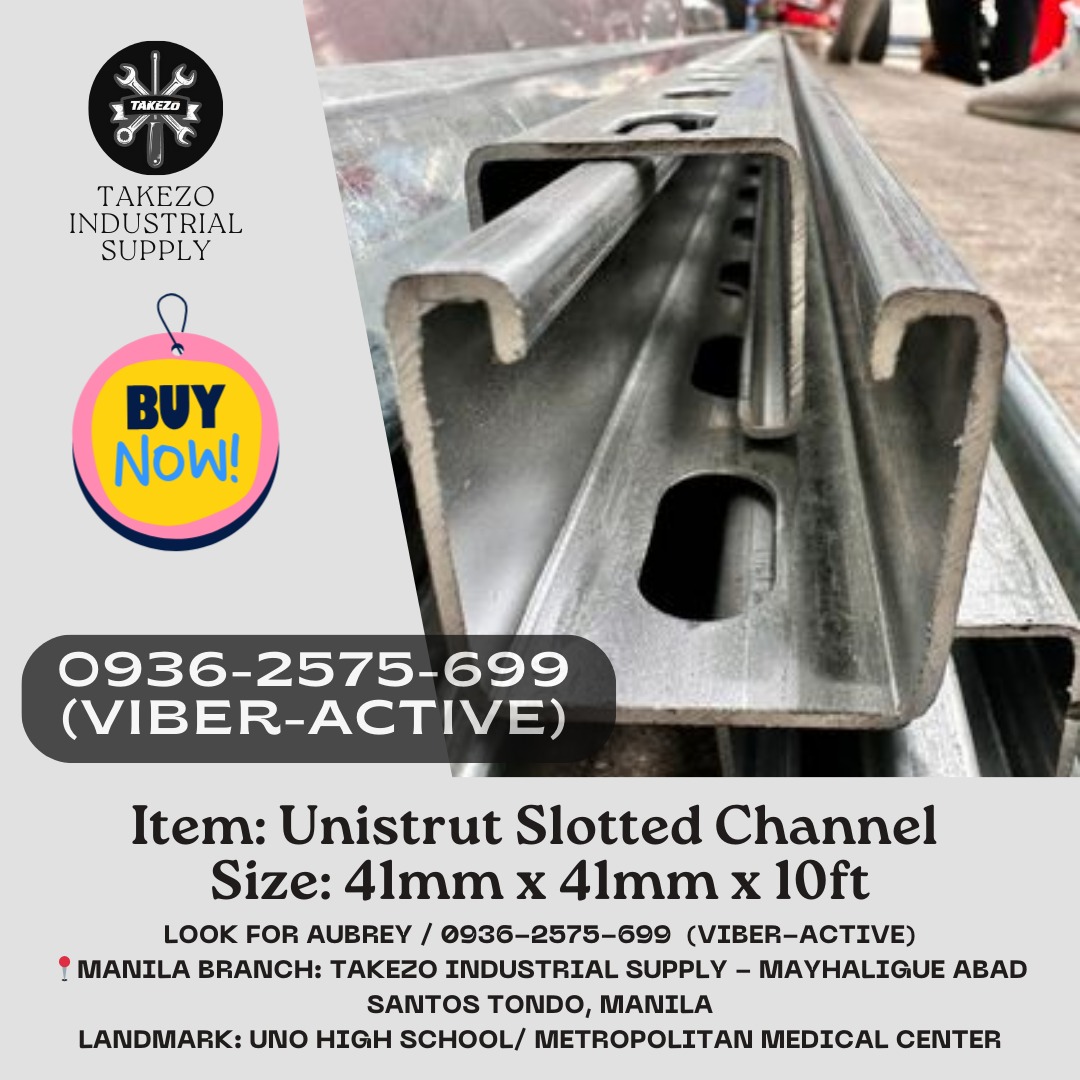 UNISTRUIT SLOTTED CHANNEL ( AVAILABLE IN DIFFERENT SIZES ), Commercial ...