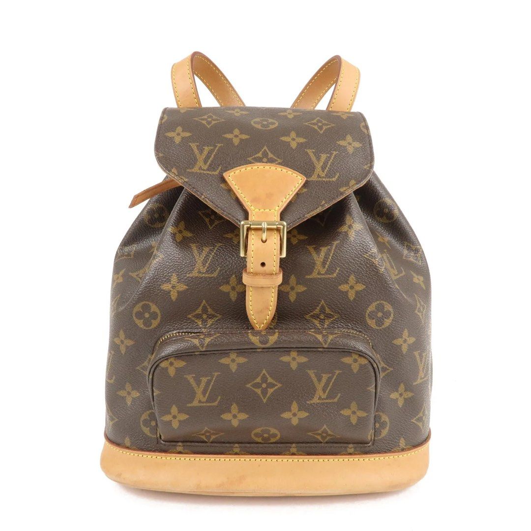 Louis Vuitton Backpack Montsouris, Luxury, Bags & Wallets on Carousell