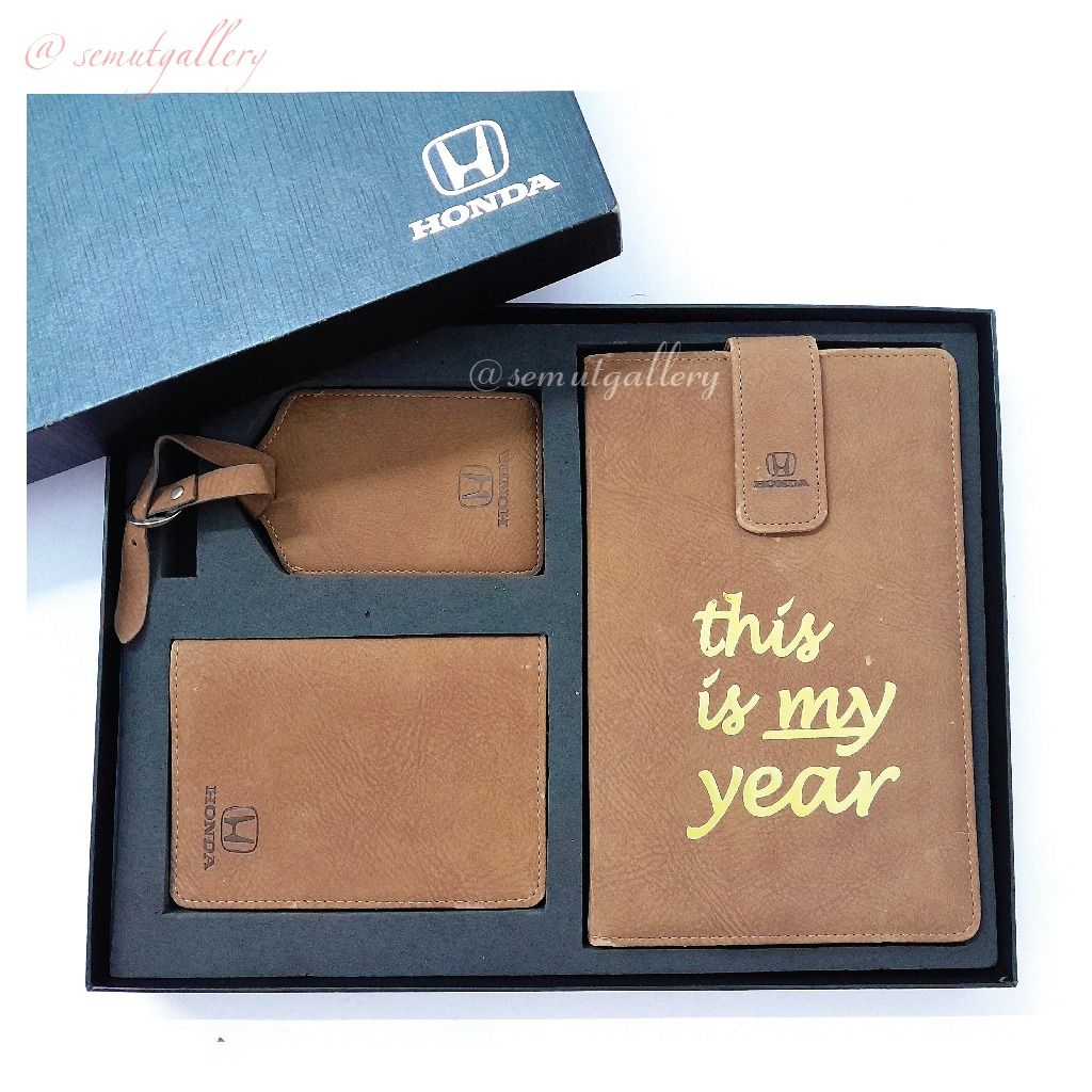 [Used] Honda Official Goods Notebook ID card Holder Passport Cover ...