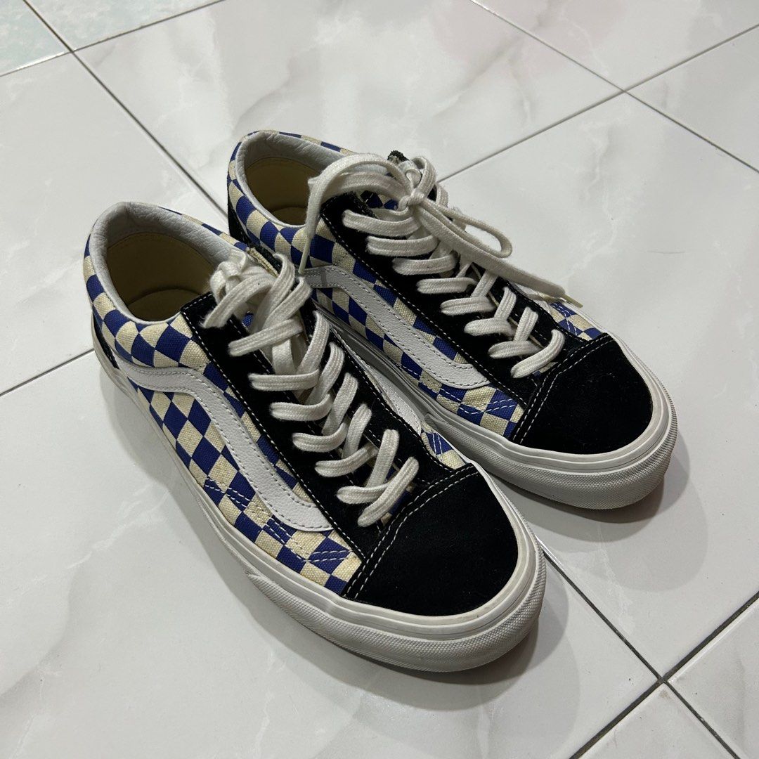 Vans store checkerboard style