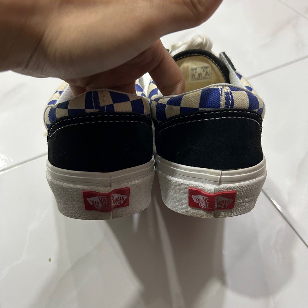 Vans deals checkerboard style