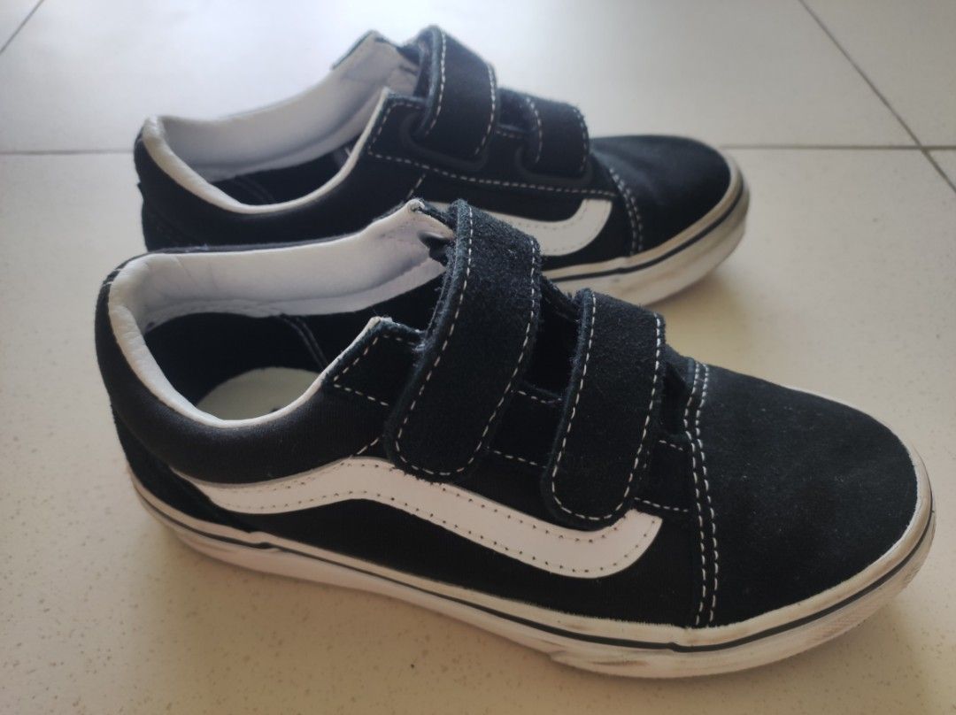 All black cheap vans kids