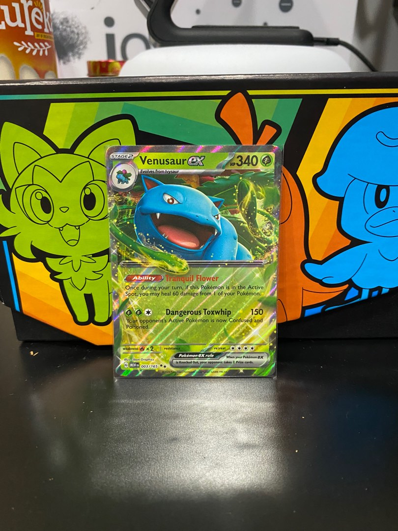 Venusaur EX - 003/165 - Ultra Rare - Pokémon Scarlet & Violet 151