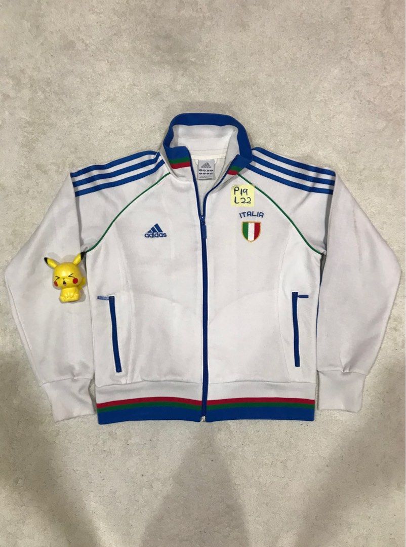 White italia track top jacket
