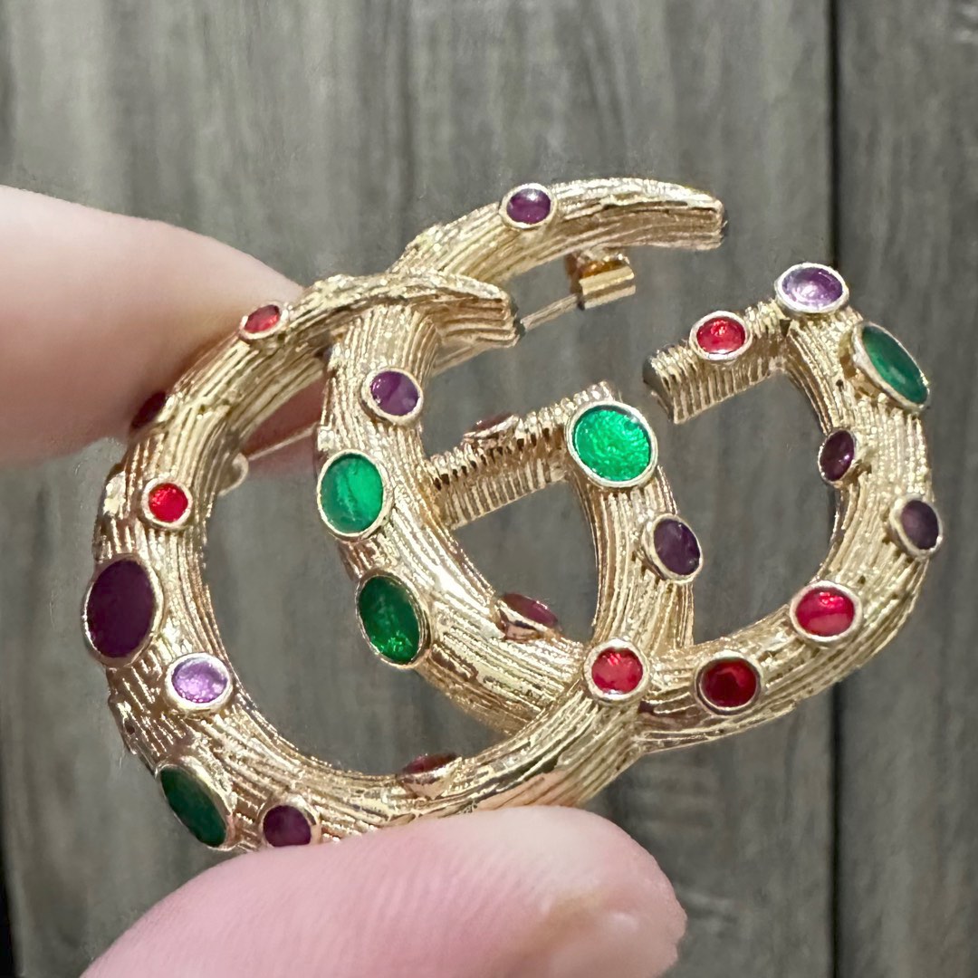 Gucci pins and best sale brooches