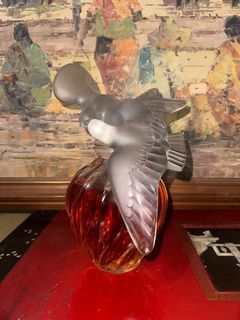 Vintage Lalique perfume bottle large