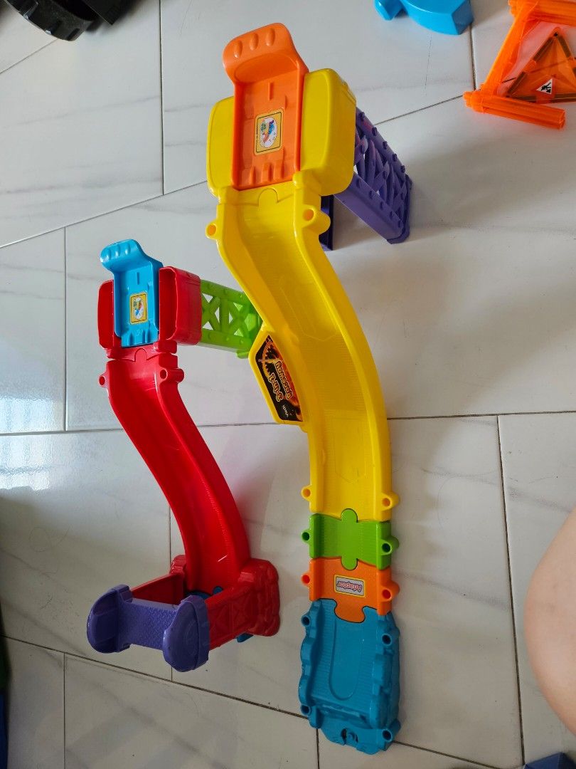 Vtech 3 in 1 raceway hobbies toys toys games on carousell
