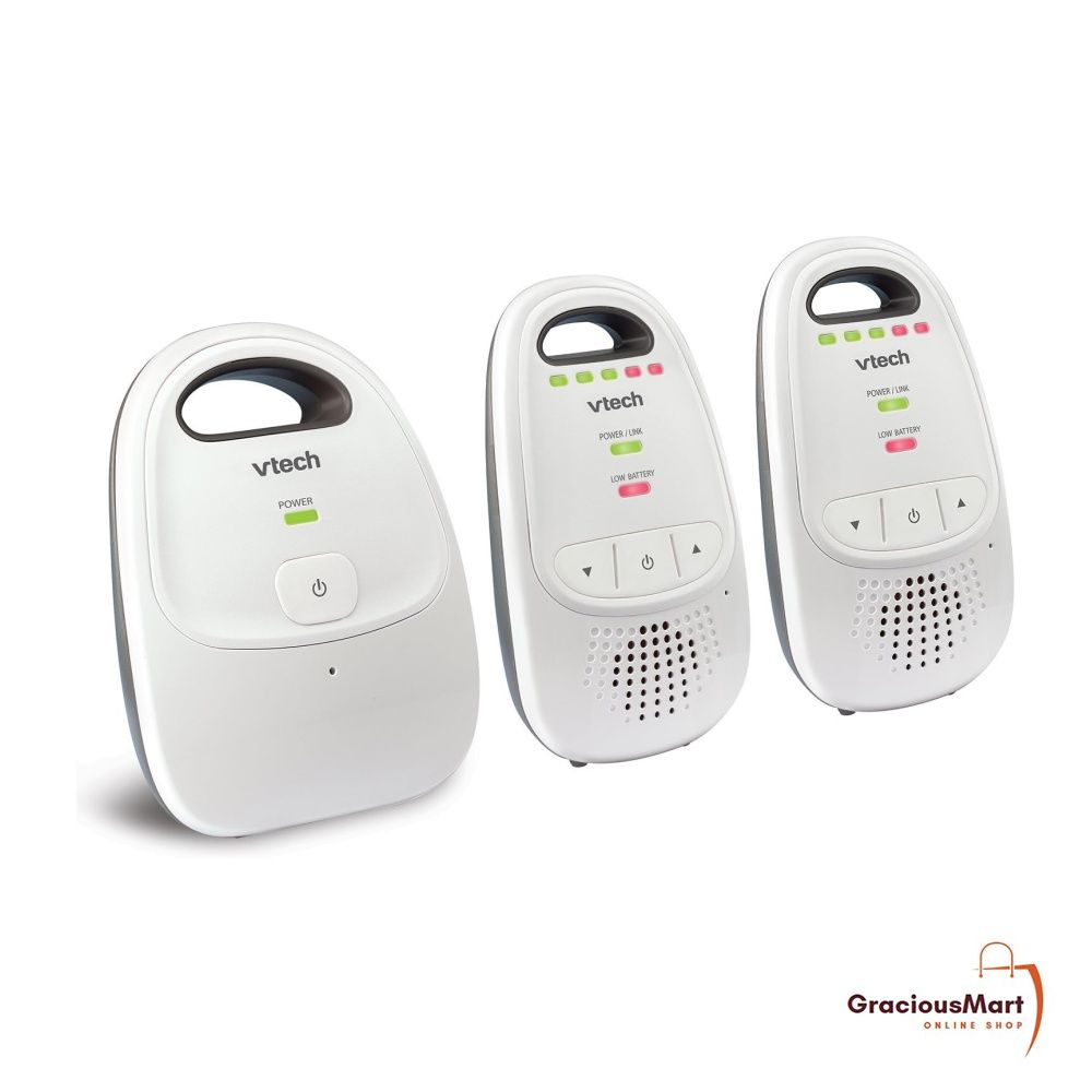 VTech DM1122 Upgraded Audio Baby Monitor. 2 Parent Units with Rechargeable Battery, Bestin