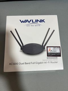 Wavlink AC1200 Dual Band Full Gigabit WiFi Router64234842292483110