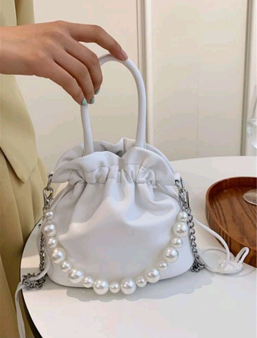 White Pearl Bag